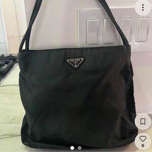 100 percent authentic vintage Prada shoulder bag